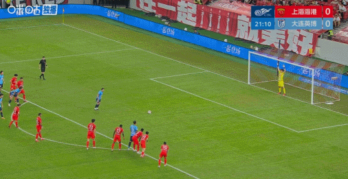 海港1-1英博,斯坦丘点射,李新翔绝平,德尔加多替补席染红